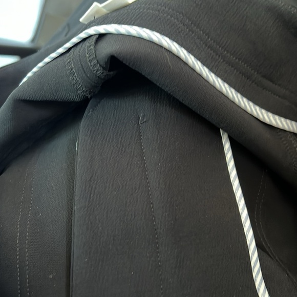 Veronica Beard Manisha Pants Black 10 Elastic Hem Snaps - Picture 13 of 13